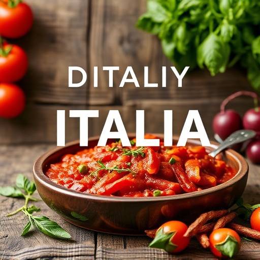 Banner pubblicitario di Sapori d'Italia che promuove la cucina regionale italiana
